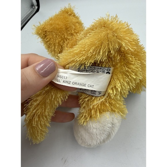 Ganz Webkinz Orange Cat Plush 13" Stuffed Animal Floppy Kitty No Codes HM017 - Picture 9 of 11